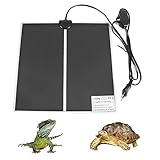 TIEMORE Terrarium Heizmatten, 5 W, 7 W, 14 W, 20 W, 28 W, 45 W Reptilienwärmematte Mit Thermostatsteuerung, 220-240 V Warmheizkissen Für Schildkröte, Schildkröte, Schlangen, Eidechse, Gecko