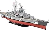 Revell RV05040 REV-05040 Bismarck, das größte und modernste Schlachtschiff Seiner Zeit, Schiffsbausatz 1:350, 71,8cm Maßstabsgetreu Toys, unlackiert