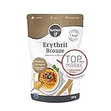 borchers Erythrit Bronze | Karamellisierbar | Zuckerfrei und kalorienarm | 275g