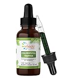 Vihado flüssige Chlorophyll Tropfen aus reinem Alfalfa - mit Quellwasser ohne Zusatzstoffe, 50 ml (1.500 Tropfen)