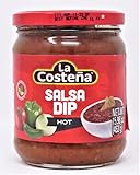 La Costena Salsa Dip Hot im Glas - 453g