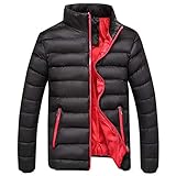 Arbeitsjacke Herren Winter,Herren Wasserdicht Winddicht Funktionsjacke Ideal für Radfahren Laufen Training Wandern Bergsteigen und Andere Outdoor-Aktivitäten