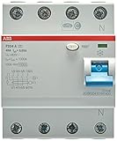 ABB Fi-Schutzschalter 2CSF204101R1400, 4-polig, F204A-40/0,03