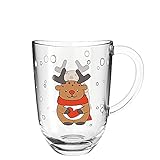 LEONARDO HOME 21490 Tasse FELICE 380 ml Elch, Glas