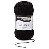 Schachenmayr Catania, 50G schwarz Handstrickgarne