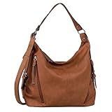 TOM TAILOR- Caia, Damen, Schultertasche, one size, Braun, 37x14x30 cm