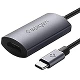 Spigen USB C 3.1 auf HDMI 2.0 Adapter 4K 60Hz USB Typ C zu HDMI Konverter Kompatibel mit Allen USB C Geräten wie Galaxy, MacBook Pro, iMac, iPad, Tablets, Huawei