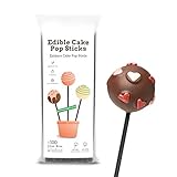 Wisefood - essbare Cake-Pop-Stiele - Cakepop-Sticks als Alternative zu Popcake-Stielen aus Papier oder Holz - 100 Stück - schwarz