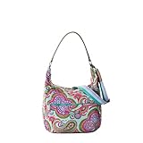 Oilily Summer Paisley M Shoulder Bag Aqua