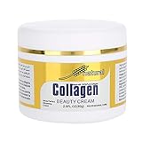 80g Gesichtscreme, Collagen Cream, Gesichtspflege Whitening Moisturizing Firming Anti Aging Creme Naturkollagencreme Feuchtigkeitspflege für Gesicht und Augen