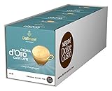 NESCAFÉ Dolce Gusto Dallmayr Crema d'Oro Caffè Latte (48 Kaffeekapseln, 48 Getränke, cremig & ausgewogen) 3er Pack (3 x 16 Kapseln)