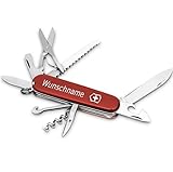 Victorinox Huntsman Taschenmesser mit Gravur I Geschenk für Männer I Geschenke zum Geburtstag I Messer mit Gravur I Schweizer Taschenmesser personalisiert I 15 Funktionen…