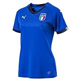 PUMA Damen FIGC Italia Women Home Shirt Replica SS, Team Power Blue-Peacoat, XS