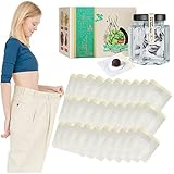 Slimming Patch Detox,30pcs/30capsules Bauchnabel Patch und Slim Belly Pellets,Fettverbrennung Patch,Bauchnabel Pflaster Abnehmen Geeignet für MäNner und Frauen Slim Belly(1 Box 60pcs)