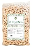 Rohe Mandel ohne Schale NATUVID | PRÄMIE | 100 % natürlich | 1Kg | Glutenfrei | Vegan und Vegetarisch | Spanische Fertigung