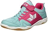 Lico Sport VS Mädchen Hallenturnschuh, Türkis/ Pink/ Weiß, 35 EU