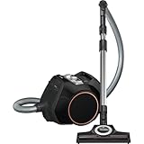 Miele Boost CX1 Cat and Dog – Beutelloser Staubsauger mit Vortex-Technologie, Turbobürste für Tierhaare und HEPA AirClean Filter – Leistungsstark und kompakt – In Obsidianschwarz/Roségold