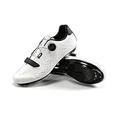 Santic Fahrradschuhe Herren klickpedale Rennrad Fahrradschuhe Weiß EU 46