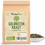 Goldrutenkraut geschnitten getrocknet 250 g Goldrutentee - Goldrutenkraut-Tee Goldrute vom-Achterhof