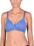 Naturana Damen Bügelloser Schwangerschafts-BH Nursing Bra,Denim,80D