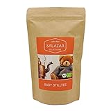 Salazar Baby Stilltee BIO 250g Aromapack | mit Bockshornkleesamen | unterstützt die Milchbildung und beruhigt den Magen | mit Fenchel, Anis, Bockshornklee