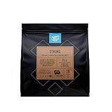 Amazon-Marke: Happy Belly Kaffee-Pads Strong kompatibel mit Senseo*, 90 Pads (5x18 )