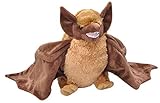 Wild Republic 17385 19341 Pipistrello Marrone, coccolone Peluche, Regali per Bambini Plüsch Fledermaus, Cuddlekins Kuscheltier, Plüschtier, 30 cm