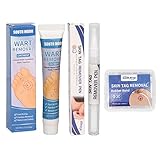 3 Ml Warzenentferner-Stift – 0,7 Oz Tragbares, Sanftes Hautpflege-Warzenentfernungs-Creme-Set