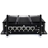 Firewall Micro Appliance 2.5G, Firewall Box 6 RJ45 2.5GbE Port, Firewall Appliance Core i3-8140U, 8GB RAM 128GB SSD, Support HDMI, USB3.0, WiFi, SIM Slot, Compatible with pfSense/OPNsense etc