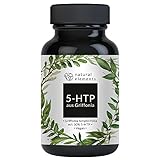 5-HTP – 180 Kapseln mit je 100mg – aus hochwertiger Griffonia Simplicifolia – hochdosiert, vegan, laborgeprüft, ohne unerwünschte Zusätze in Deutschland produziert