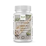 NaturaForte Ei Kollagen Kapseln 60 Stück - Hyaluronsäure Kapseln, vegetarisch & natürlich, mit Glucosamin & Chondroitin, 2 Monatsvorrat