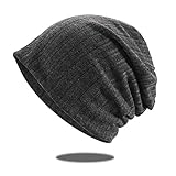 Strickmütze für Herren Winter Gefütterte Mütze Feinstrick Mütze gefüttert Fleece Fleece Warme Wintermütze Bommel Fleece Teddy Gefüttert Outdoor Sport Radfahren Ski Klettern Winddicht Strickmütze