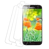 [3 Stück] Schutzfolie für Panzerglas für Samsung Galaxy S7, 9H Härte, Blasenfrei, Vollabdeckung, Ultra-Klar Schutzglas Folie, Anti-Kratzen, Anti-öl Displayschutzfolie für Samsung S7, Transparente