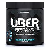 UBER RESPAWN Premium Pre Gaming Drink 400 g (66 Portionen) (Black Dragon)