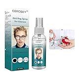 Anti Fog Spray,Antibeschlagspray Brille,Antibeschlagspray,Antibeschlag Spray,Anti Fog Brille,Brillen Antibeschlag Spray,für Brillen,Skimasken,Spiegel,Taucherbrille, 100 ml