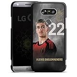 DeinDesign Hard Case kompatibel mit LG G5 Schutzhülle schwarz Smartphone Backcover RBFA Rote Teufel Alexis Saelemaekers