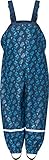 Playshoes Jungen Regenlatzhose mit Baustelle Allover 405428, 11 - Marine, 98