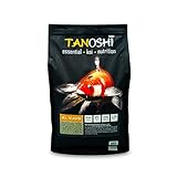 Tanoshi Koifutter - All Season 5 kg 3mm | Schwimmendes Ganzjahres Allein-Koifutter für ausgewogene Koi-Ernährung mit Lachsöl…