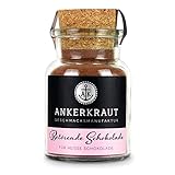 Ankerkraut Betörende Schokolade, Kakao-Pulver für heiße Schokolade, 105g im Korkenglas