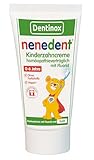 nenedent® Kinderzahncreme homöopathieverträglich mit Fluorid - Sanfte Pflege für starken Schutz | 500 ppm Fluorid | frei von Ätherischen Ölen, 1x 50ml