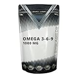 Syglabs Nutrition Omega 3 - 6 - 9, 1000 mg hochdosiert + Vitamin E - 500 Kapseln