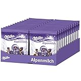 Milka Bonbons Alpenmilch 26 x 86g, Feine, zartschmelzende Alpenmilch Schokolade