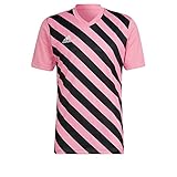 adidas Herren ENT22 GFX JSY Kurzarm-Shirt, Semi Rosa Glühen/Schwarz, L