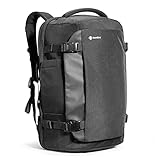 tomtoc 40L Reiserucksack, TSA Freundlich Handgepäck Rucksack, Flug Genehmigt Bordgepäck Groß Travel Backpack für 15,6-17 Zoll Laptop, Wasserabweisend Kabinenrucksack für Reise Weekender Business Trip