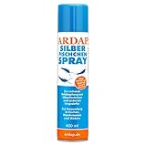 ARDAP Silberfisch Spray 400ml - Silberfische bekämpfen mit Langzeitwirkung gegen Silberfische - bis zu 6 Wochen - Silberfische Spray ideal für Badezimmer, Schlafzimmer & Küchen - schnell & effektiv