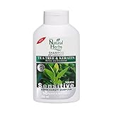 Seed Natural Herbs Tea Tree & Keratin Shampoo 400 ml | Teebaumöl Shampoo | Tea Tree Oil & Keratin | Anti-Schuppen, Juckende, Trockene Kopfhaut | Auch zur Kopfhautpflege bei Schuppenflechte & Ekzemen