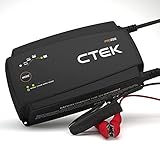 CTEK PRO25S, 25A, Batterieladegerät 12V Und Stromversorgung, Batteriepfleger, Ladegerät LiFePO4, Lithium Ionen Ladegerät Auto Und LKW Mit Rekonditionierungsmodus Und Entsulfatierungsprogramm