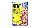 Josera Meat Lovers Menu Duck with Pumpkin | Nassfutter für Hunde | hoher Fleischanteil | getreidefrei | saftige Ente, leckeres Huhn und schmackhaftes Rind & Kürbis | Alleinfuttermittel | 6 x 400 g