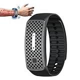 Matteo Ultrasonic Body Shape Wristband, Matteo Ultraschall Körper Form Armband, Magnetic Lymph Detox Bracelet, Für Alle Männer Und Frauen (black)