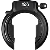 Axa Unisex – Erwachsene Rahmenschloss-2231016000 Rahmenschloss, Schwarz, 75mm